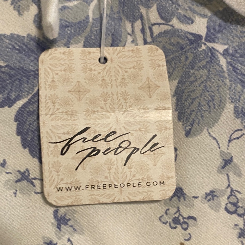 Free People Cream White Tiered Skirt Set - Picture 4 of 7